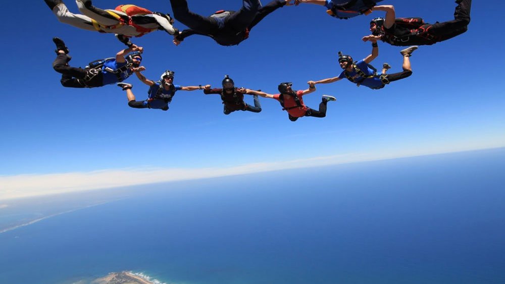 Sky Diving, Barwon Heads